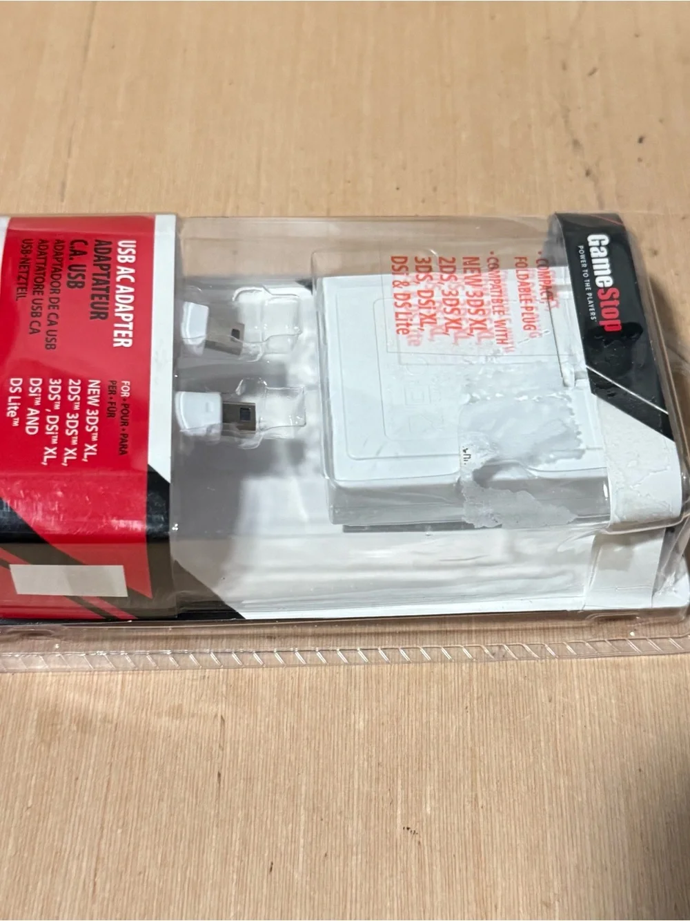Gamestop USB AC Adapter Nintendo 3DS XL, 3DS, DSi, DSi XL, & DSi Lite Brand New!